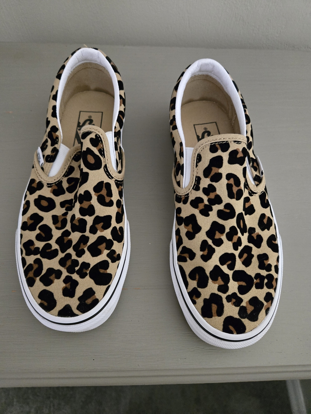 Vans Leopard Slip-On Skate Shoe NIB